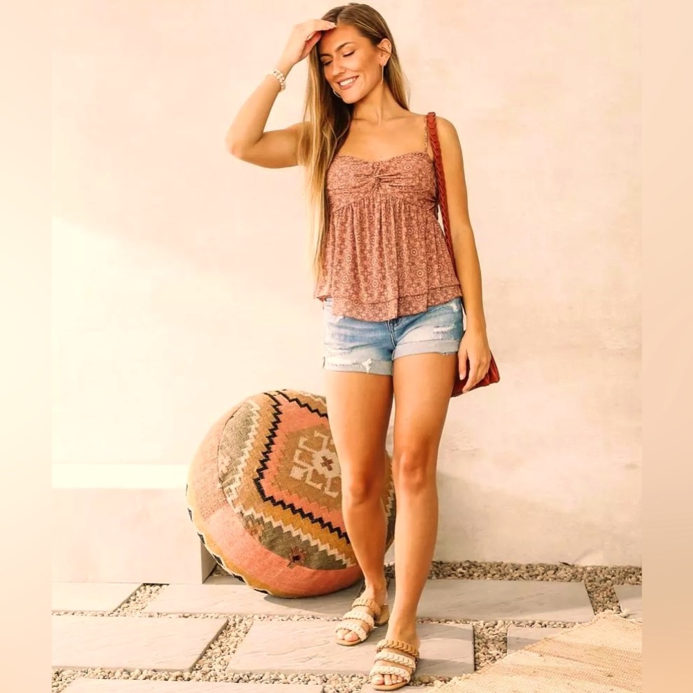 Mesh Babydoll Tank Top NWT sold out